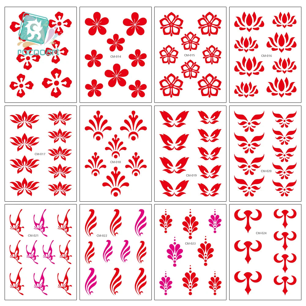 Bindi Jewel Face Stickers - FestiVibe