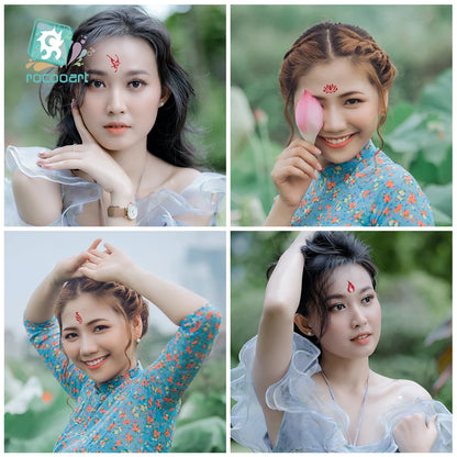 Bindi Jewel Face Stickers - FestiVibe