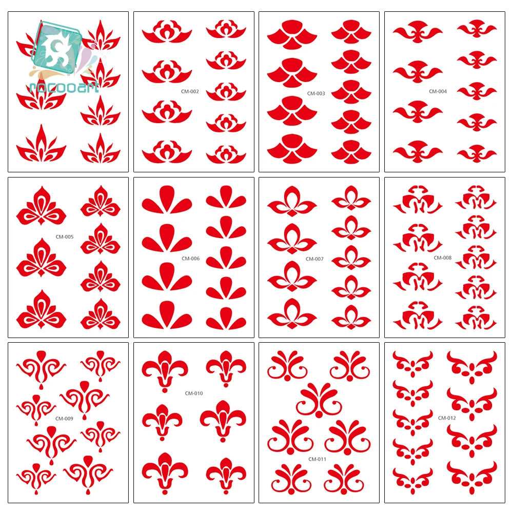 Bindi Jewel Face Stickers - FestiVibe