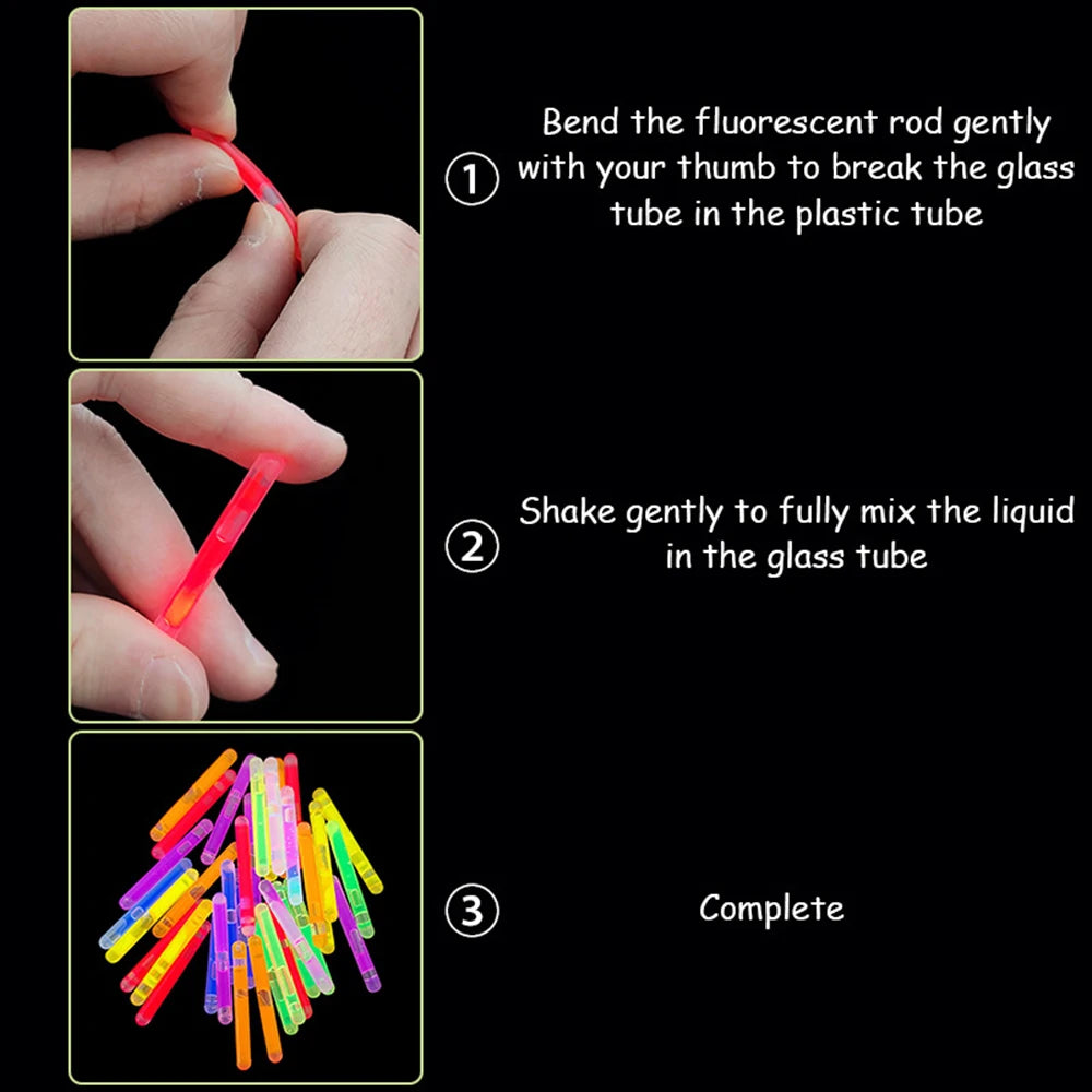 10/20pcs mini glow sticks - 3